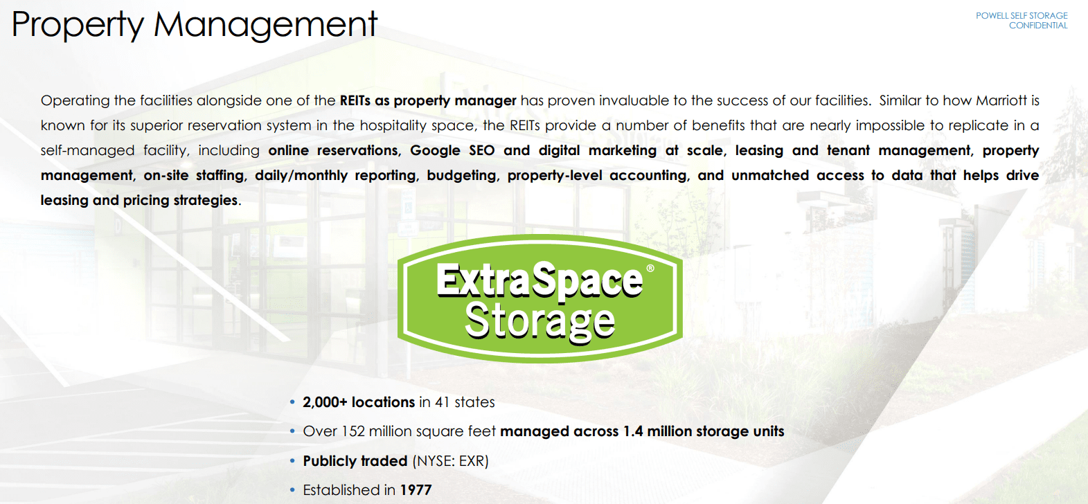 SStorage 2 LLC The Villages Self Storage at The Powell summary 2